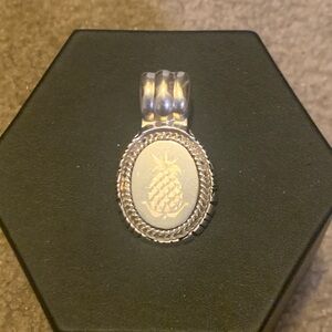Sterling Silver Pineapple Pendant